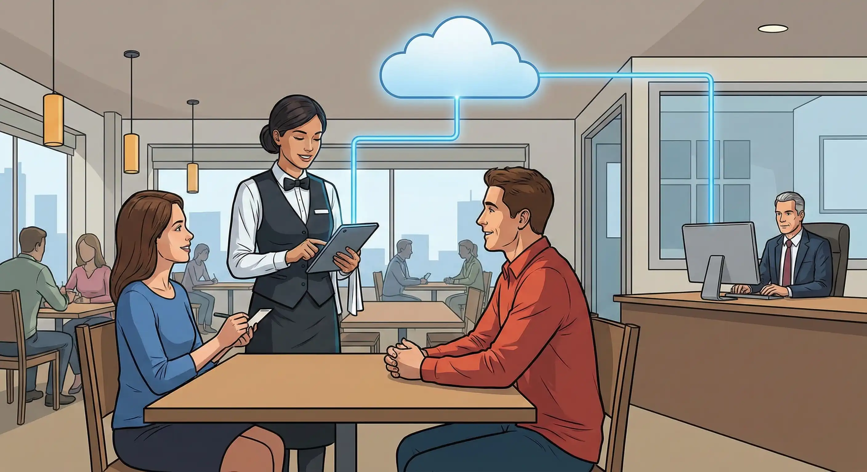 Sistema POS basato su cloud: Come funziona