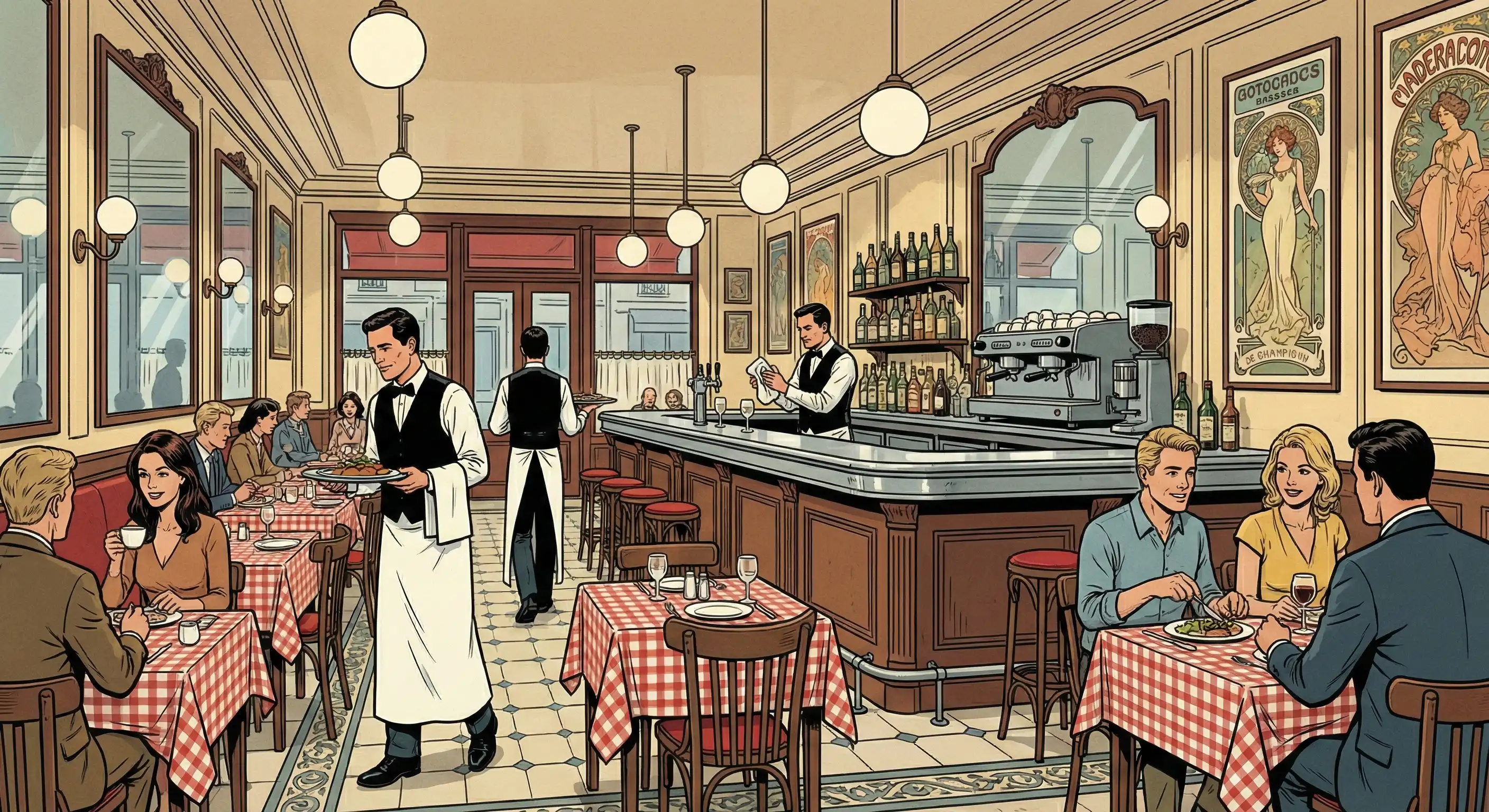 Brasserie restaurant