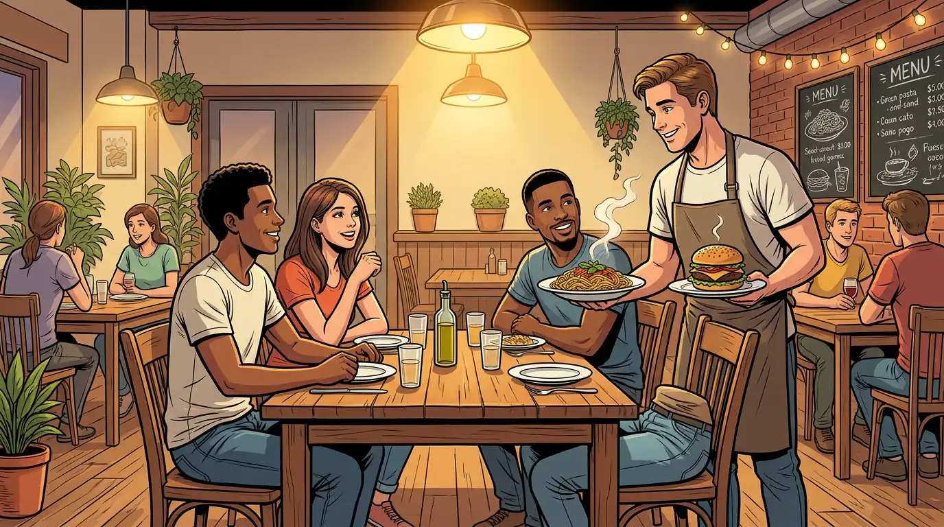 Casual dining restaurants