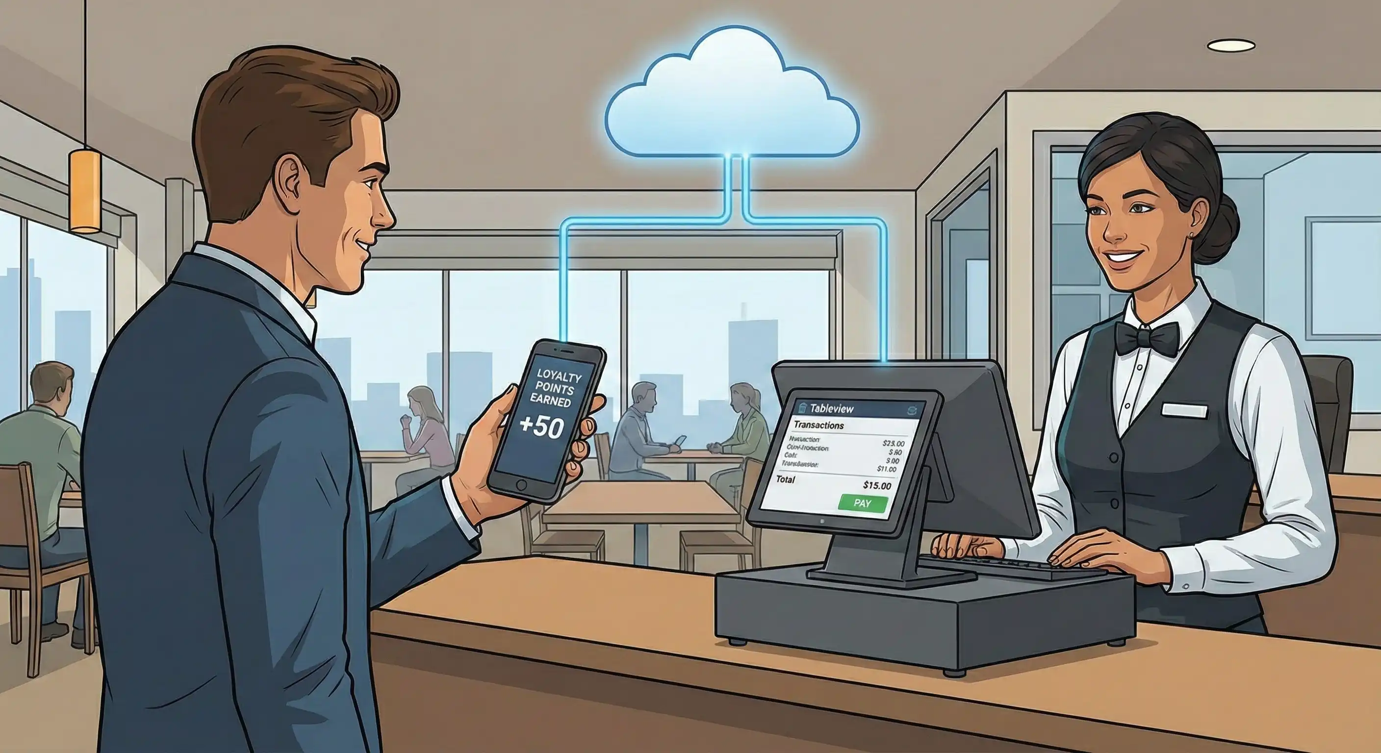 Cloud pos system
