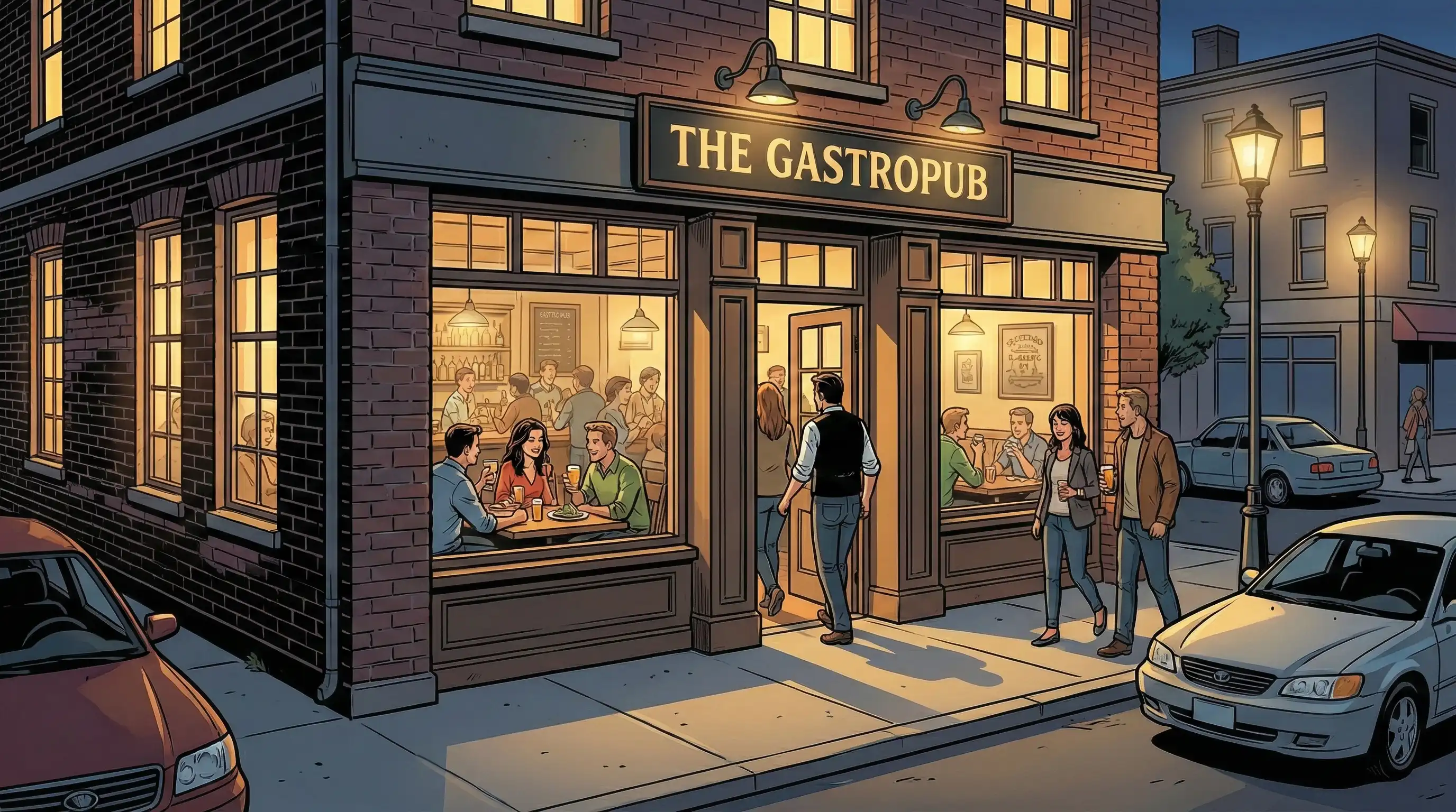 Gastropub restaurant