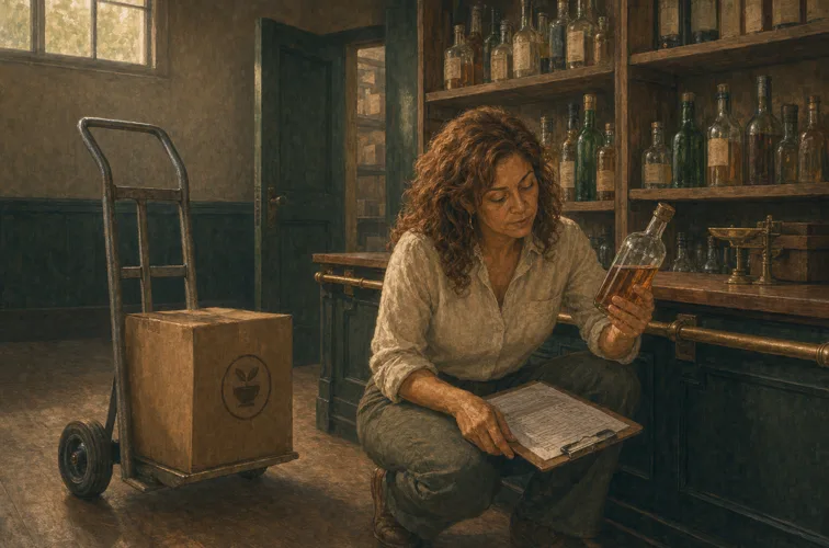 How to open a bar inventory count