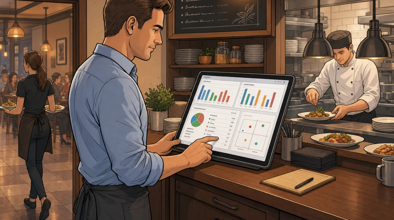 Menu engineering pos analytics