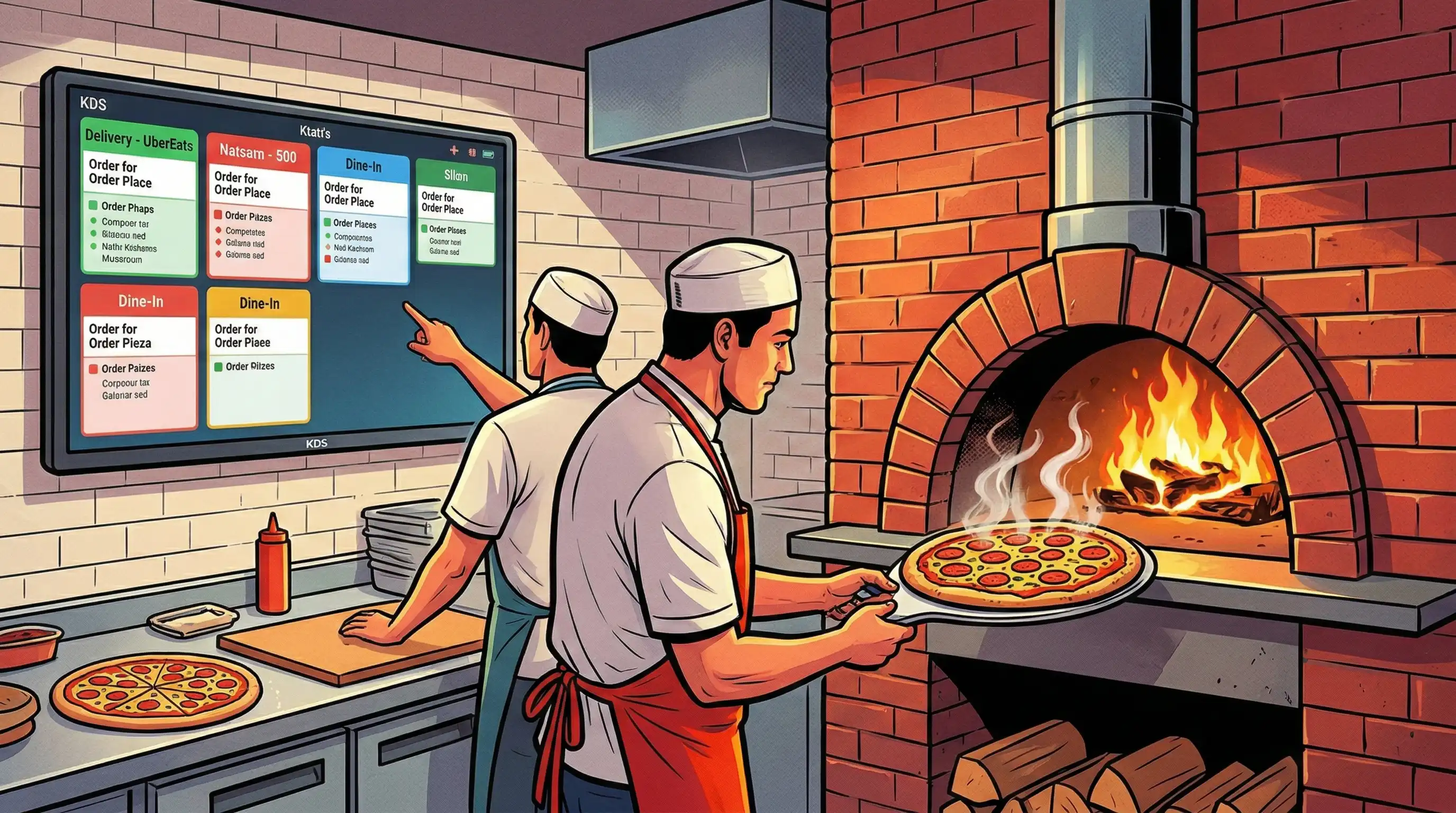 Pizza restaurant business