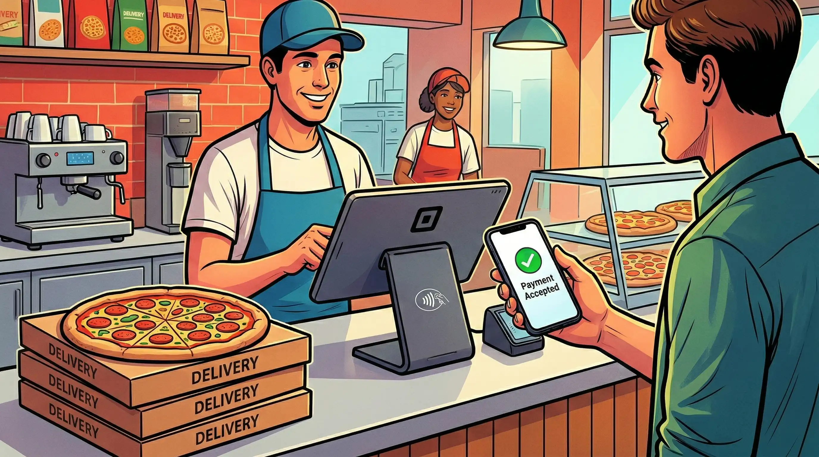 Pizza shop business