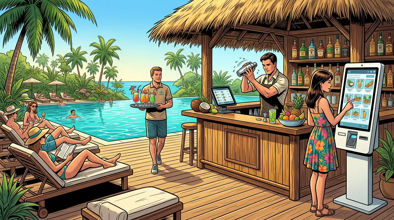 Resort pos system