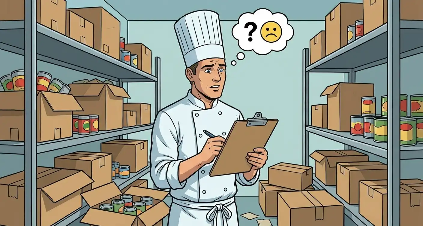 Restaurant inventory system