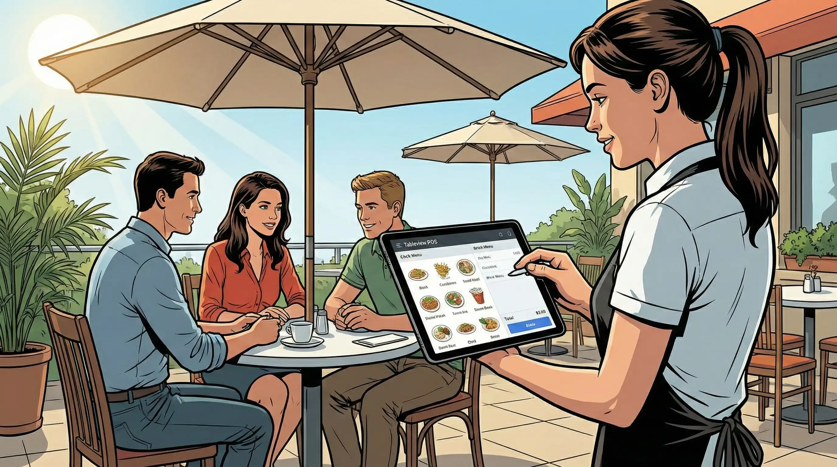Restaurant ipad pos app