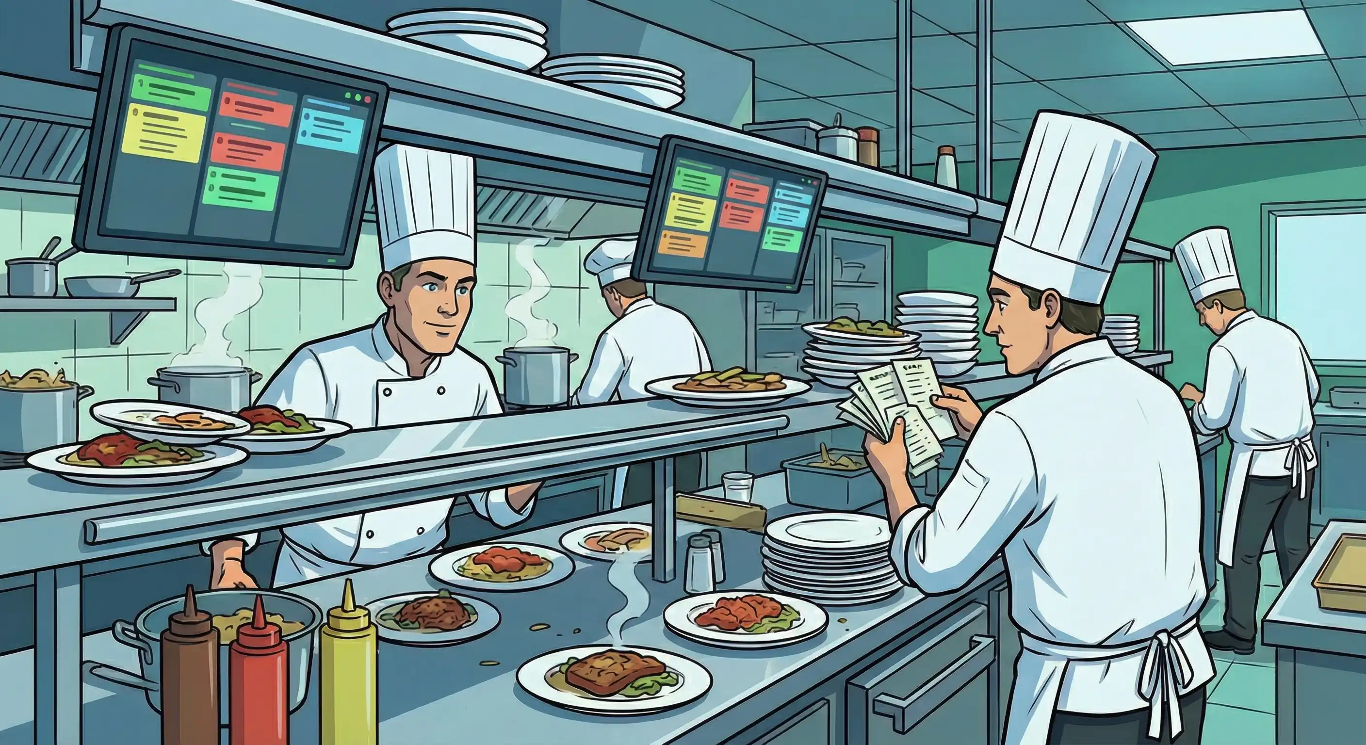Restaurant kds system