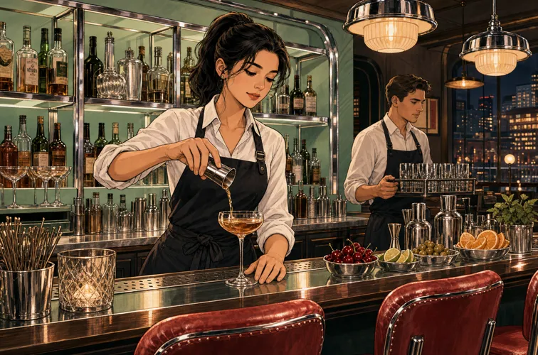 Restaurant lingo bar jigger