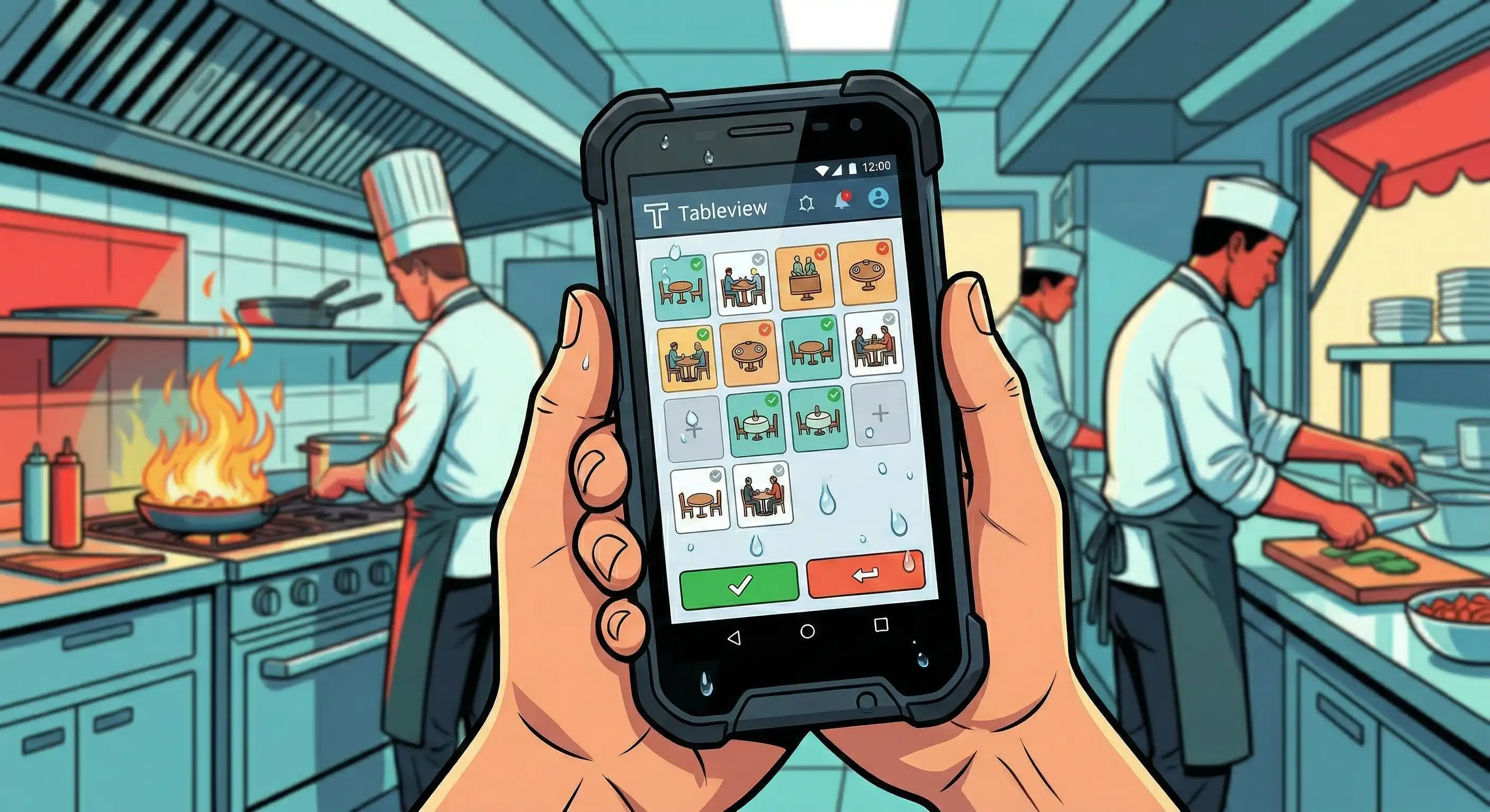 Restaurant mobile pos