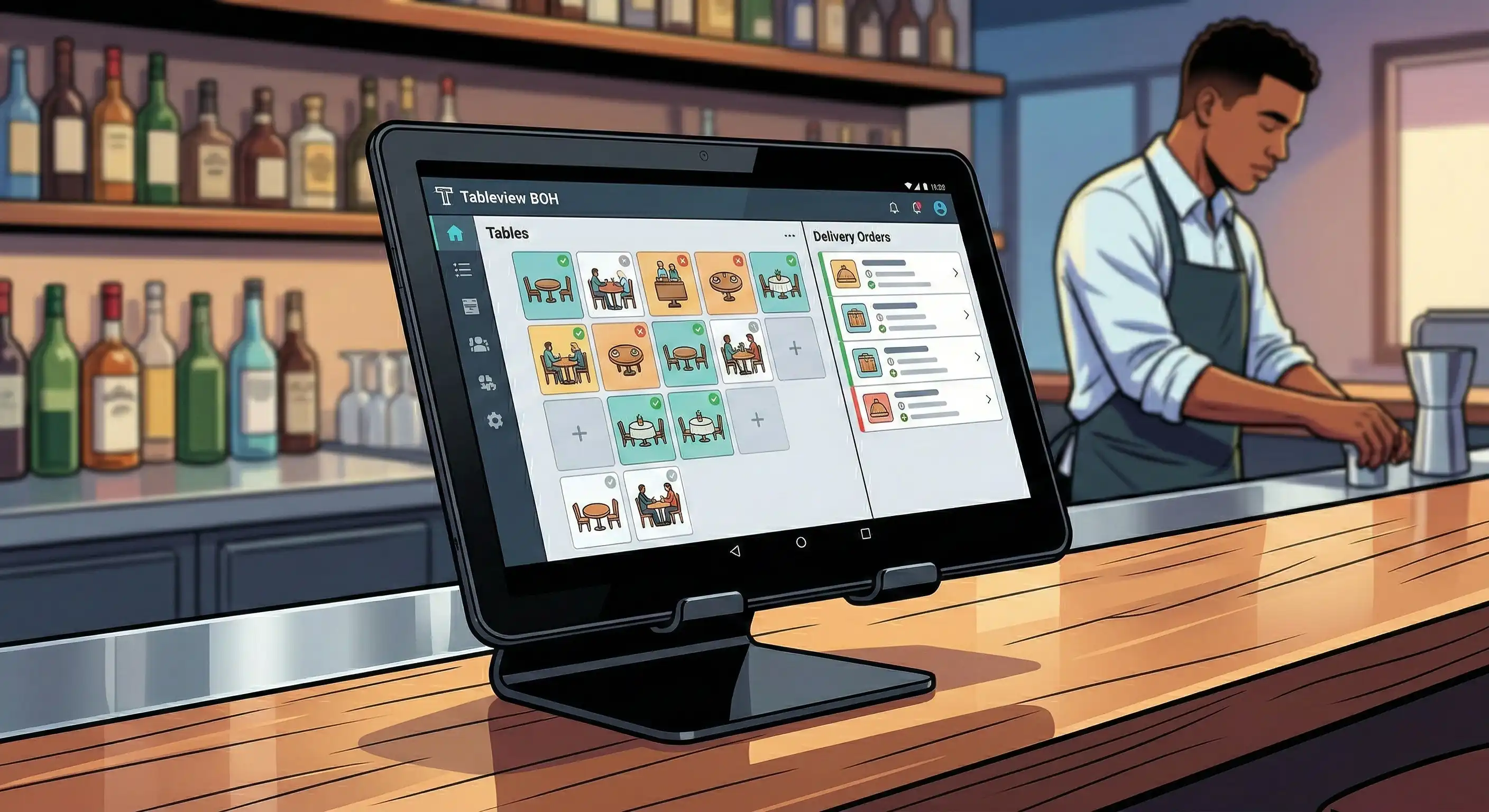 Restaurant pos for android