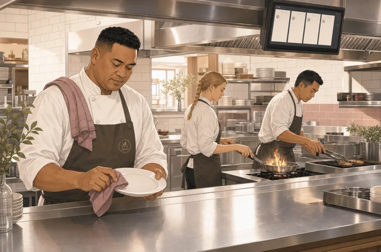 Restaurant positions kitchen line v2