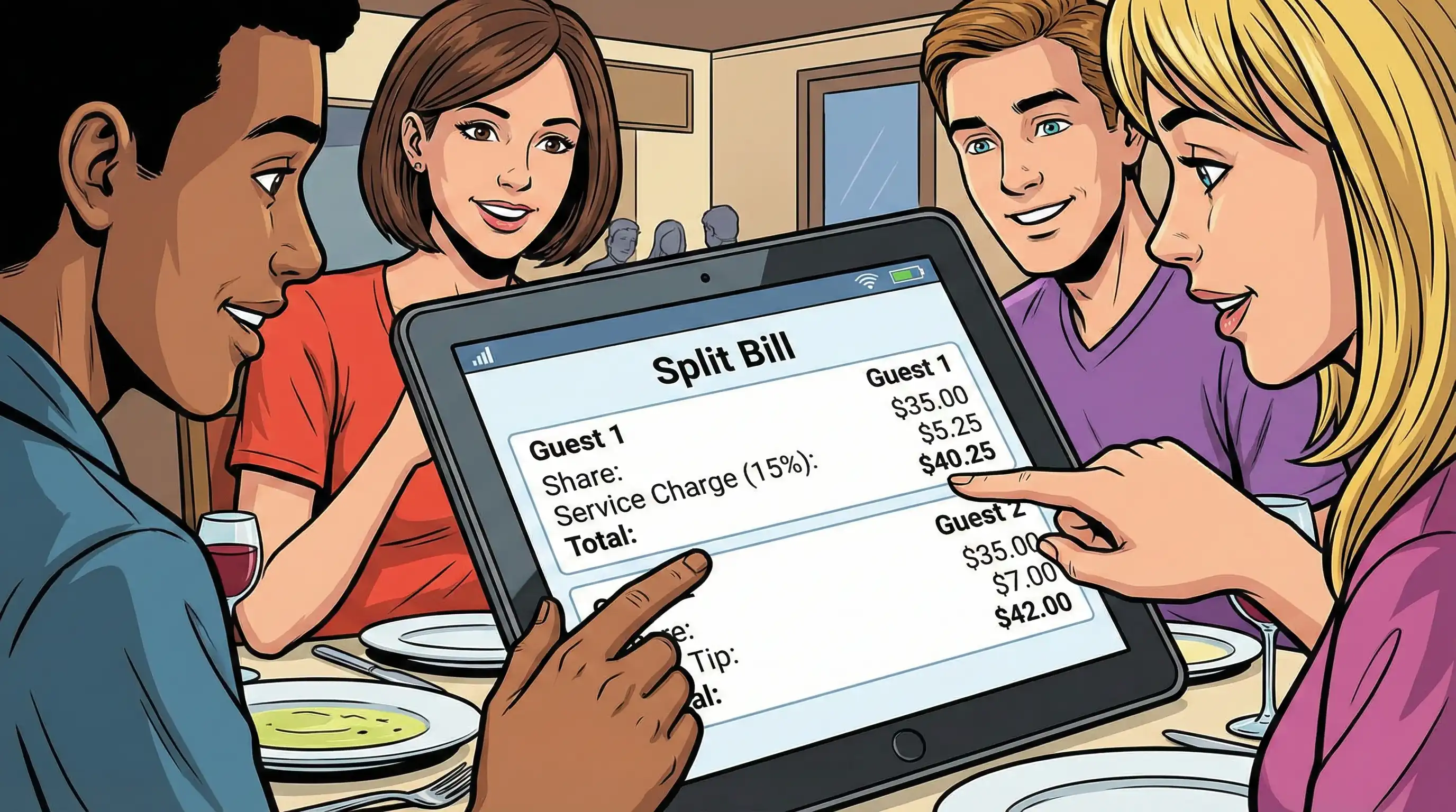Restaurant tips