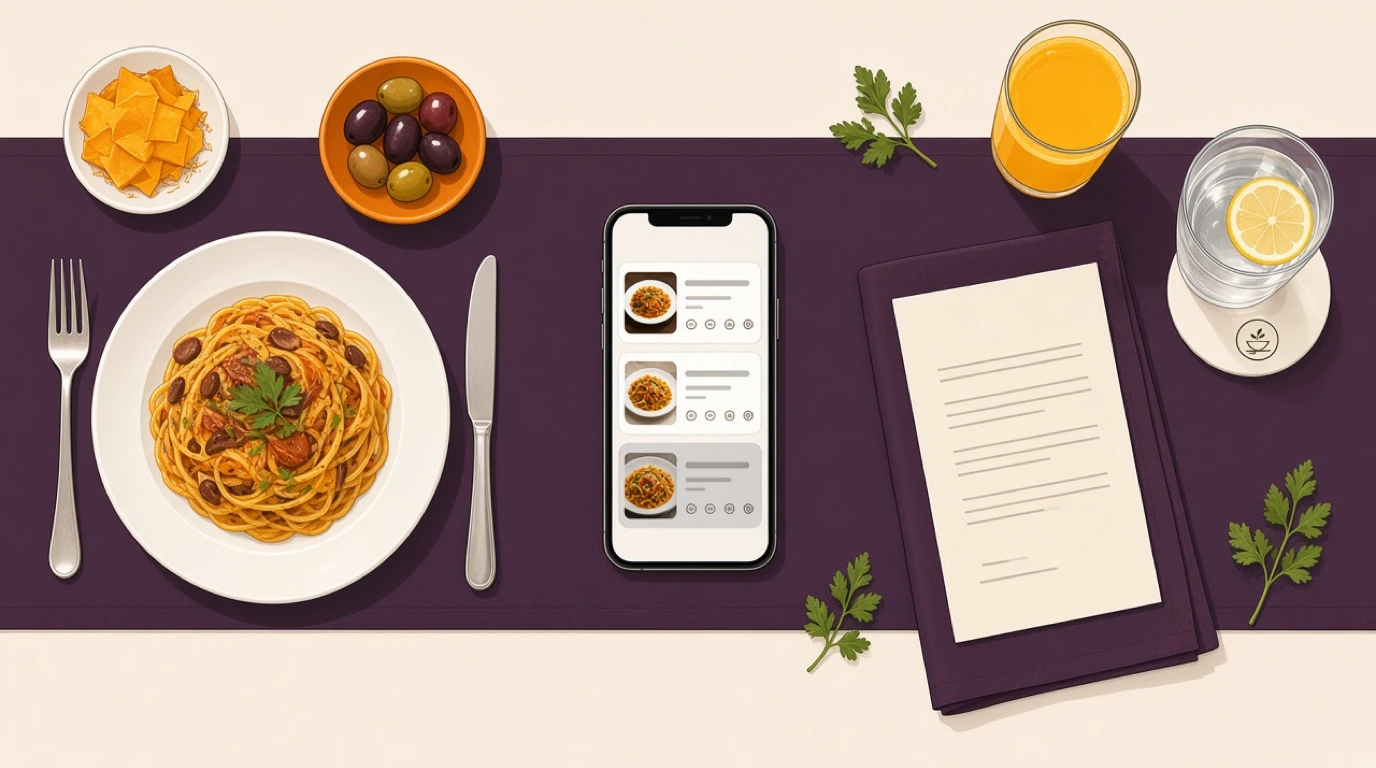 Digital Menu for Restaurants