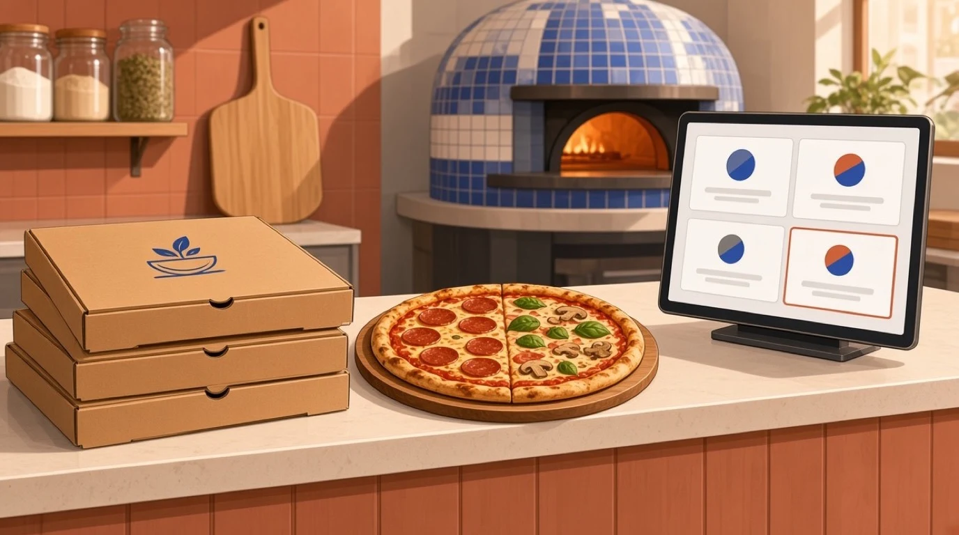 Gestionale per pizzeria: metà, offerte, consegne