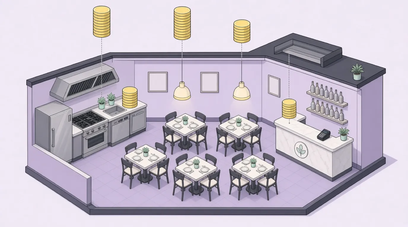 Costi di gestione ristorante: fissi e variabili
