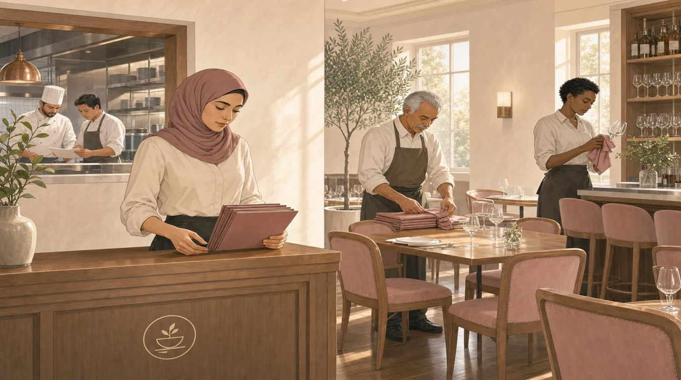 Puestos de trabajo en restaurantes: guía de funciones