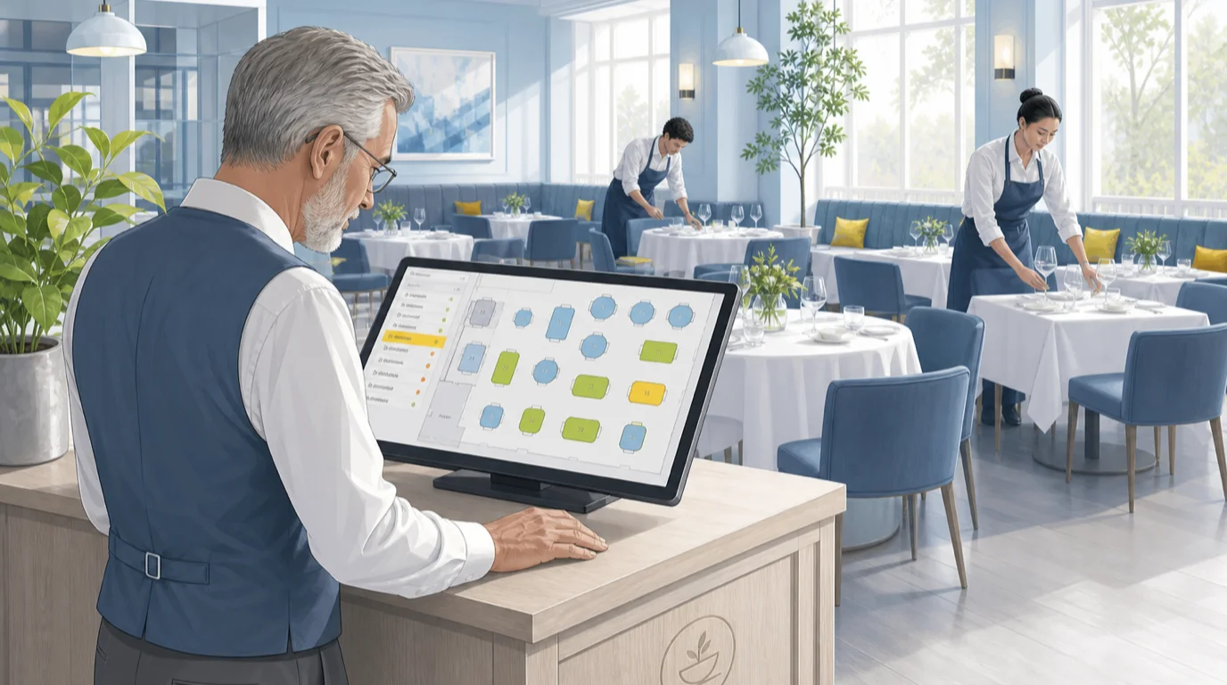 Système de gestion des tables de restaurant