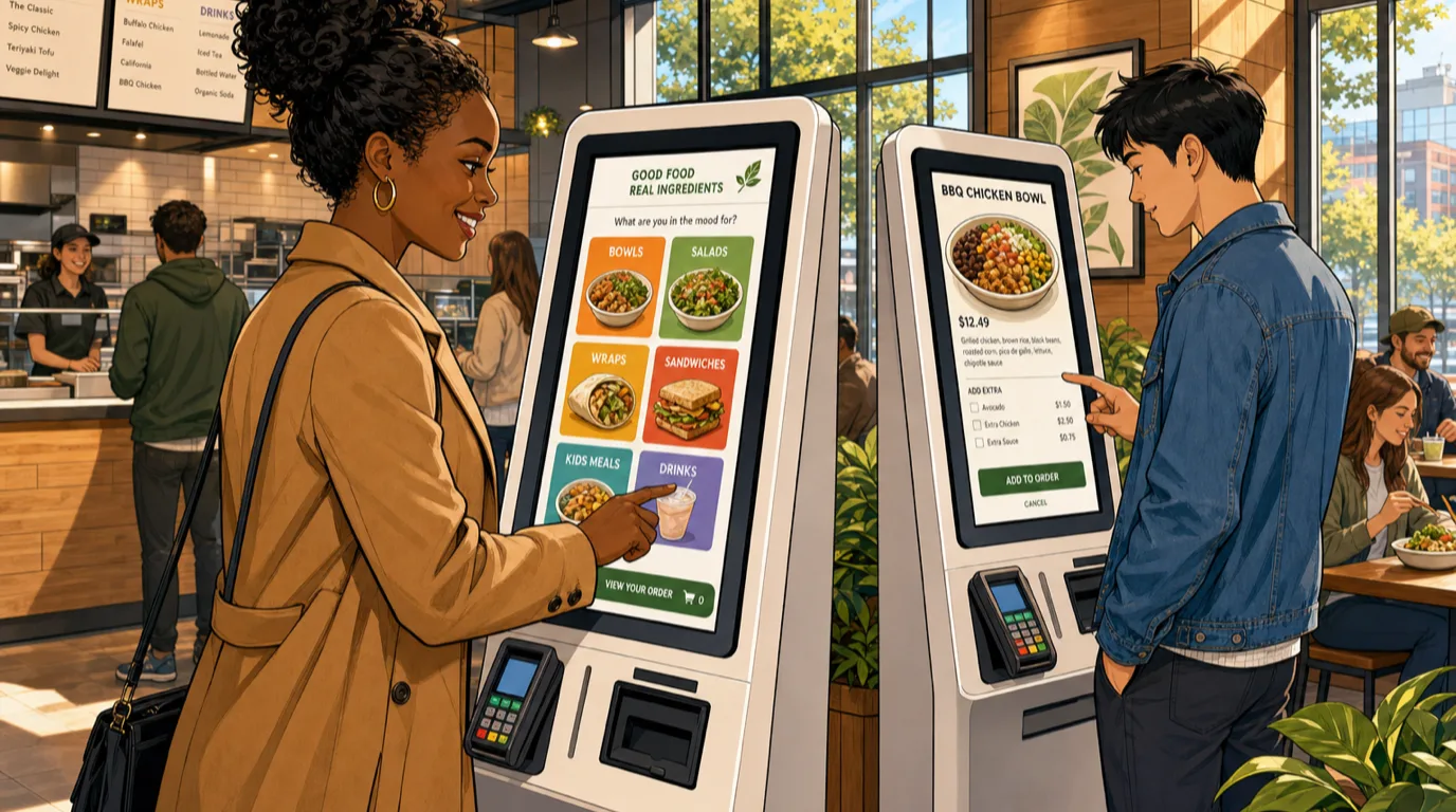 Self-Ordering Kiosks for Restaurants: The 2026 Operator's Guide (with Free Kiosk ROI Calculator)